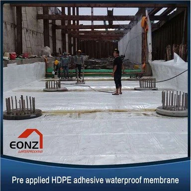 Hoja de HDPE para impermeabilización