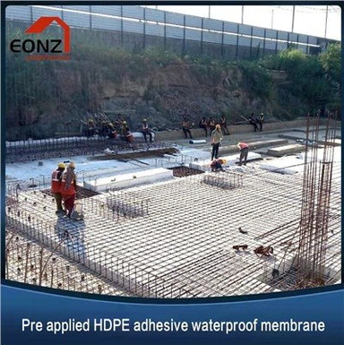 Impermeabilización de membrana impermeable de HDPE