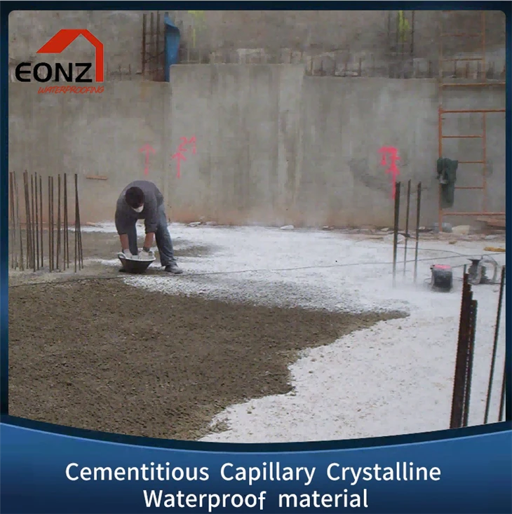 Cement Based Permeable Crystalline Waterproof Coating For Toilet