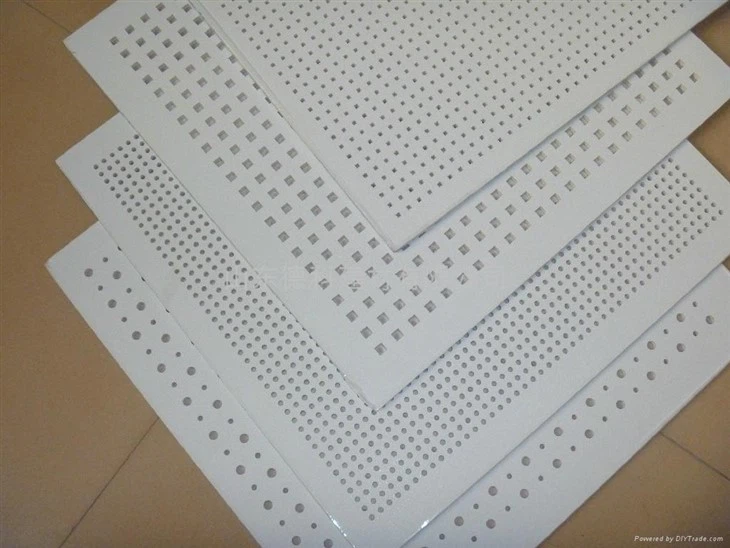 Perforated Sound Absorption Gypsum Ceiling